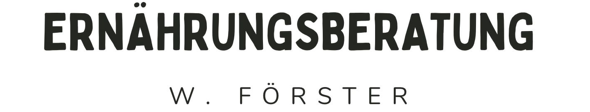 Ernährungsberatung Förster Logo